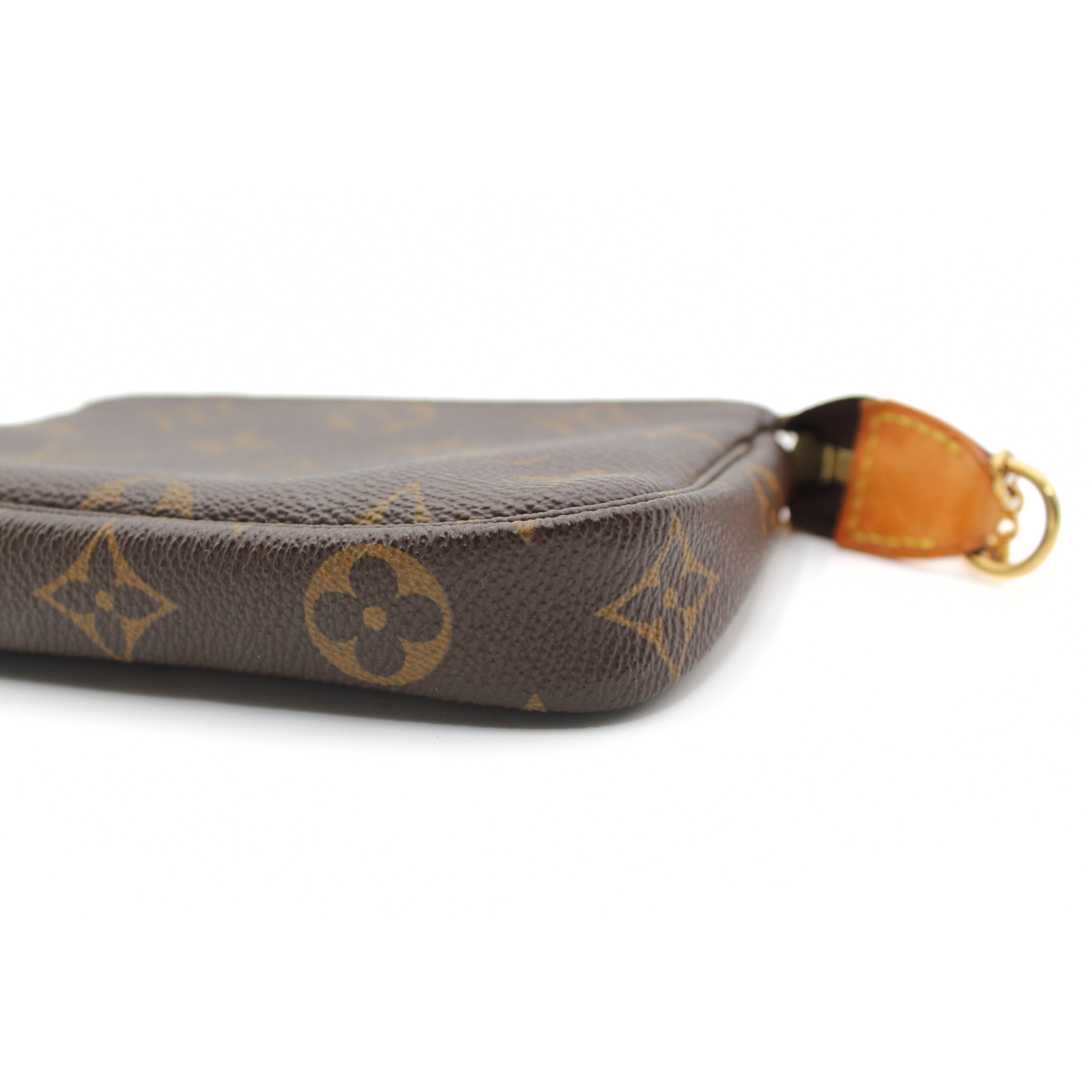 Pochette Accessoires Mini Monogram Coated Canvas Marron Pouch