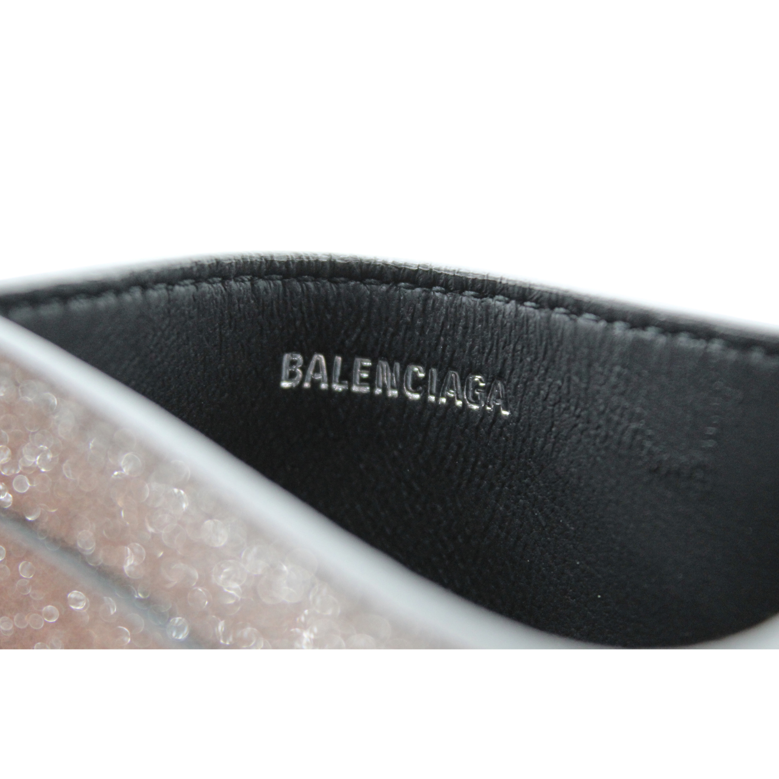 Credit Card Holder Glitter Calf Card Case