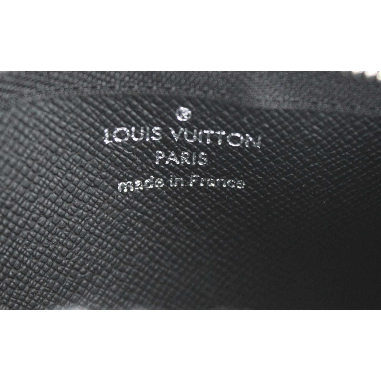 Pochette Cle Damier Graphite Coated Canvas Coin Case