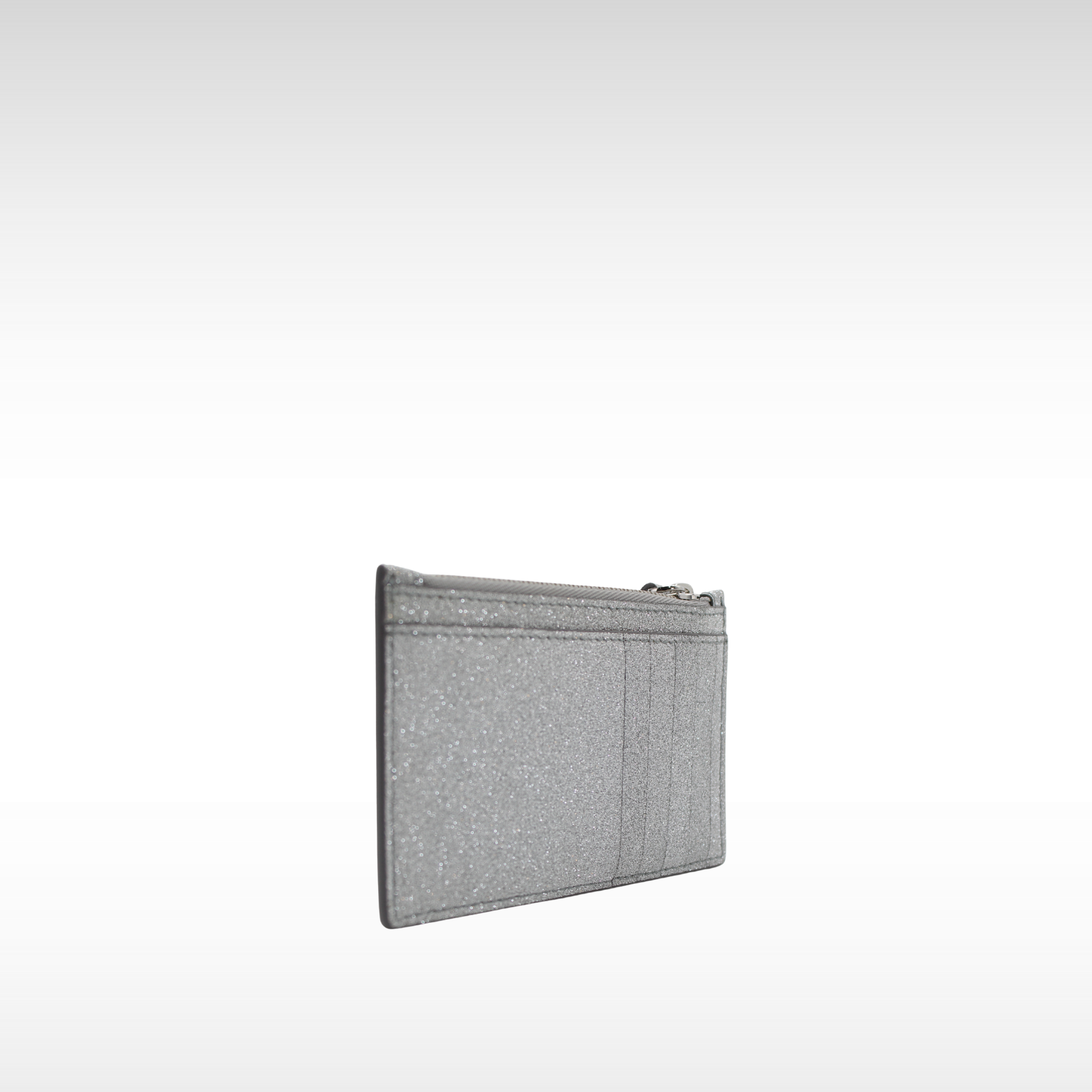 Credit Long Coin & Card Holder Glitter Calf Coin Case