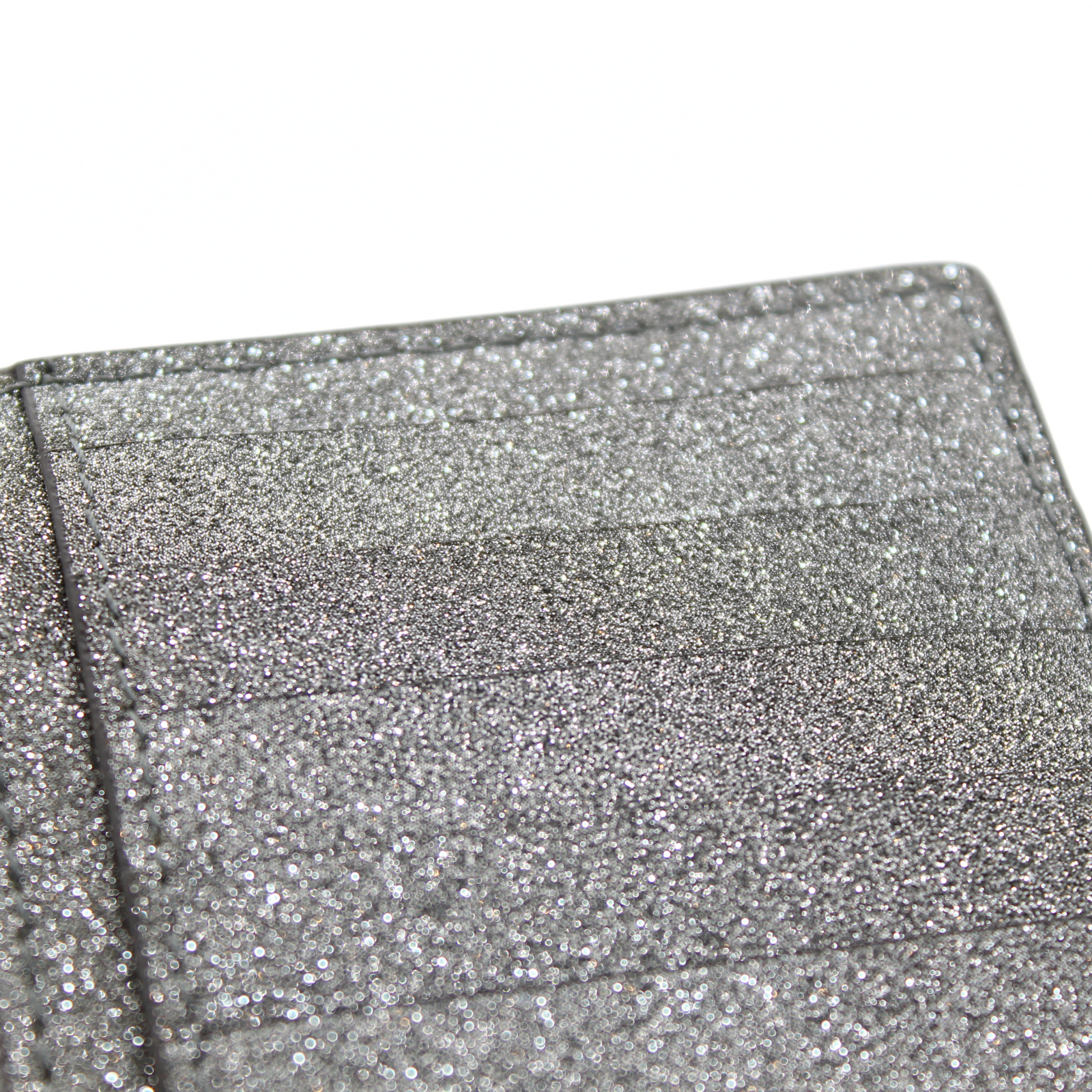 Credit Long Coin & Card Holder Glitter Calf Coin Case