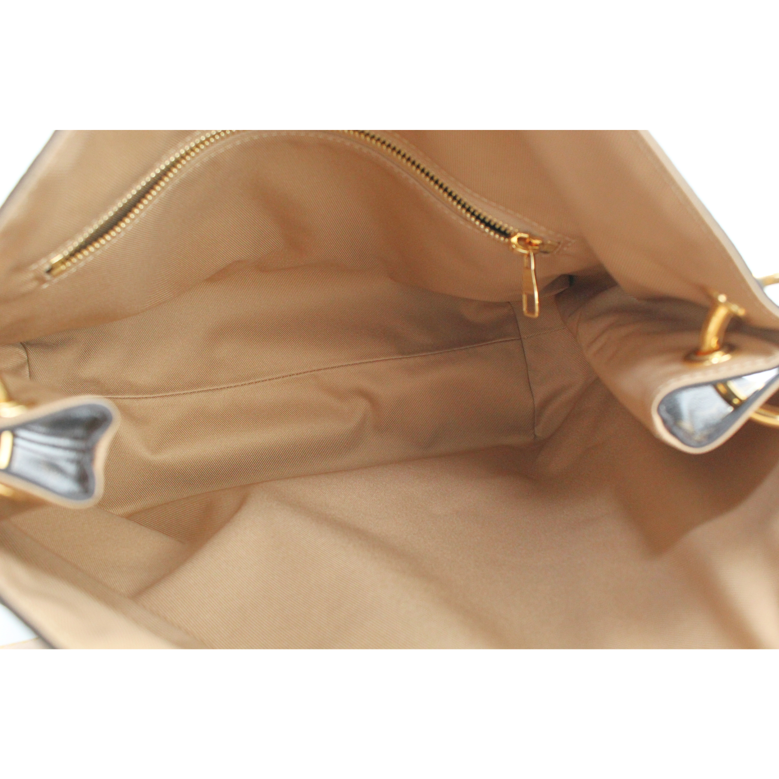 Graceful PM Monogram Coated Canvas Marron Shoulder Bag
