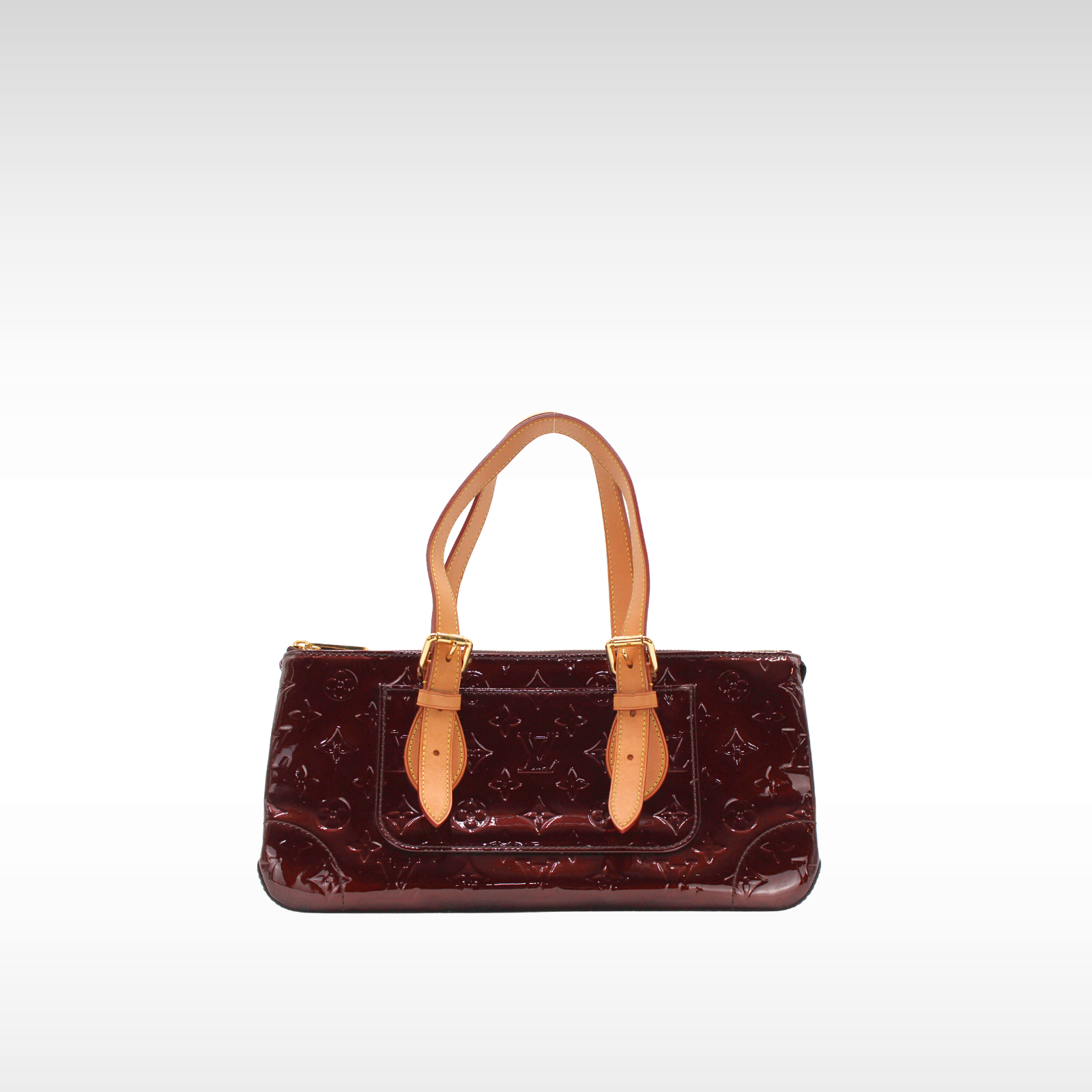 Rosewood Avenue Vernis Enamel Amarante Shoulder Bag