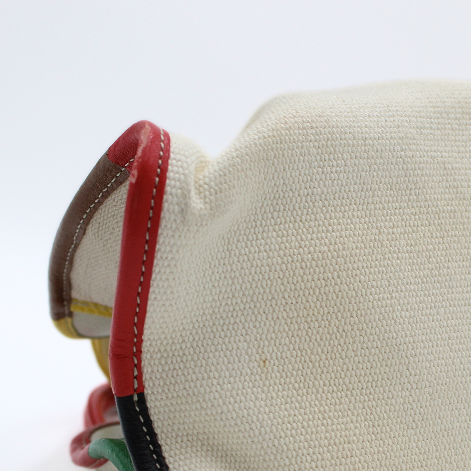 Canvas Multicolor Handbag