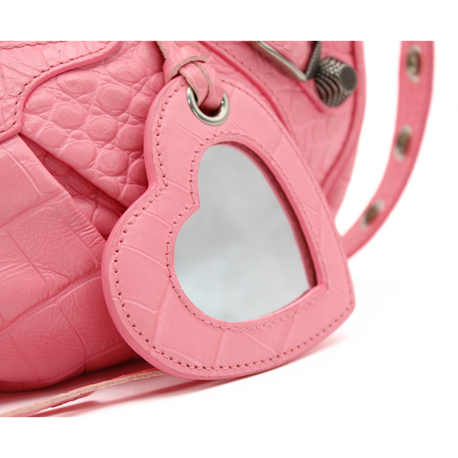 Le Cagole Small Lamb Shoulder Bag