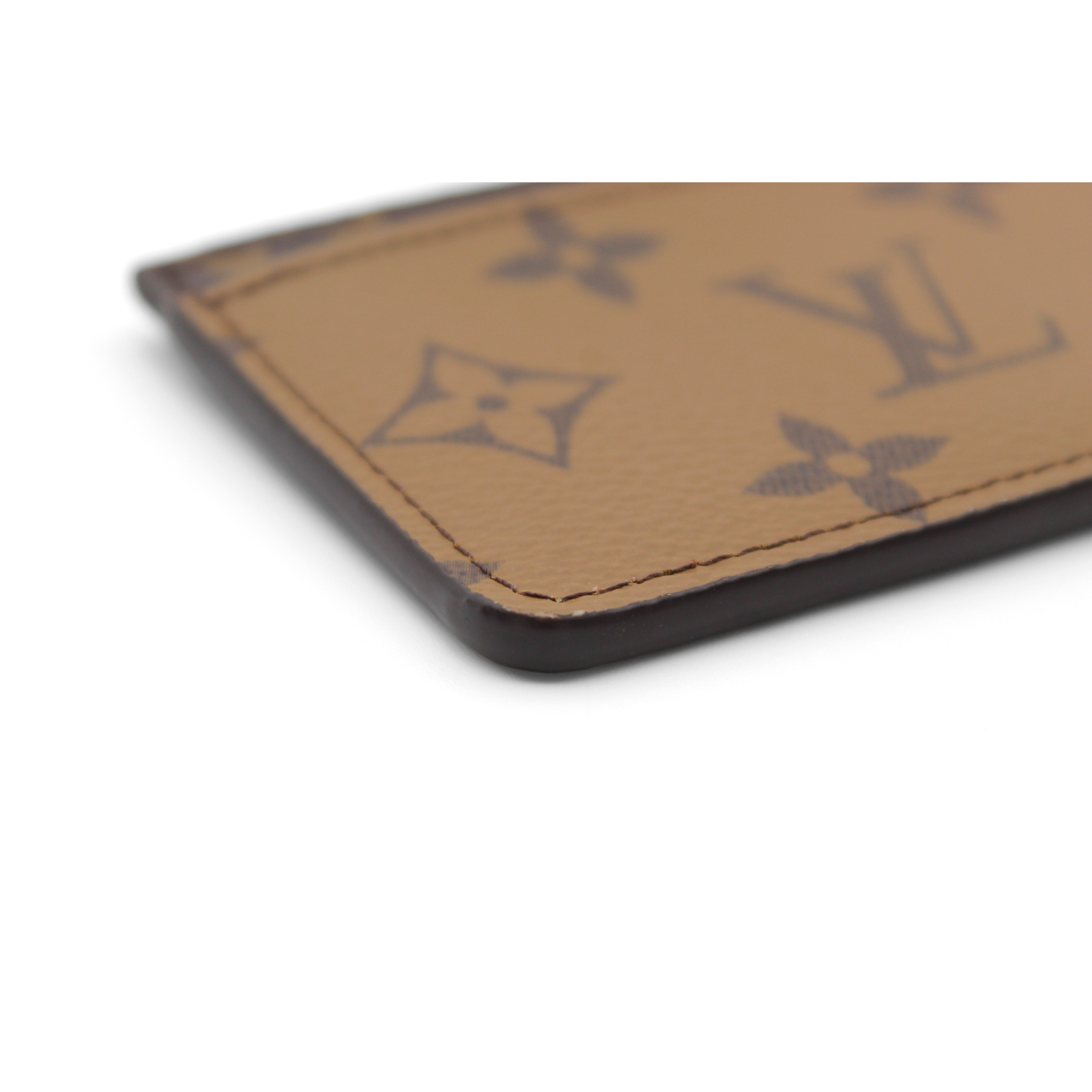 Card Holder Monogram Reverse Marron Card Case