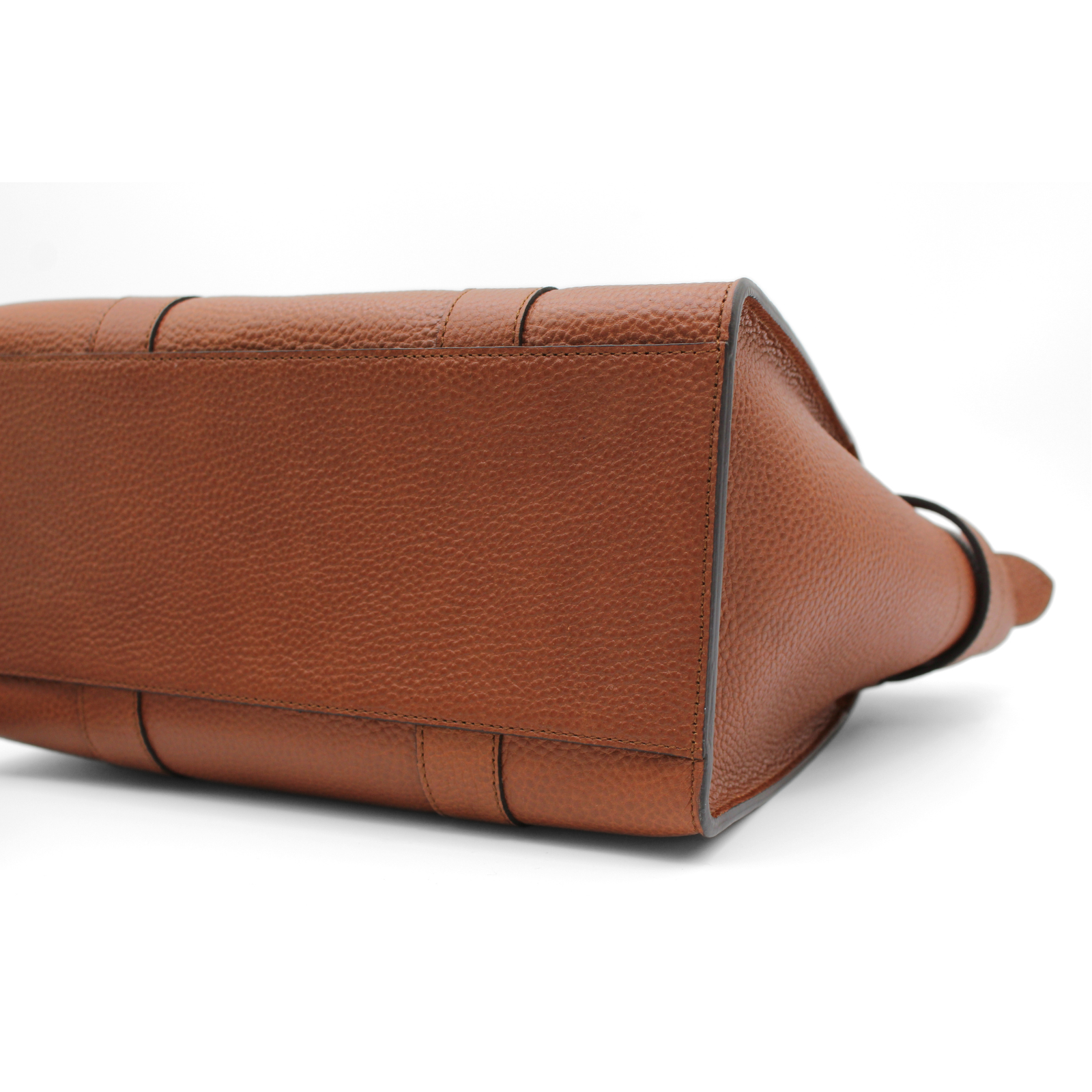 Zipped Bayswater Calf Brown Handbag