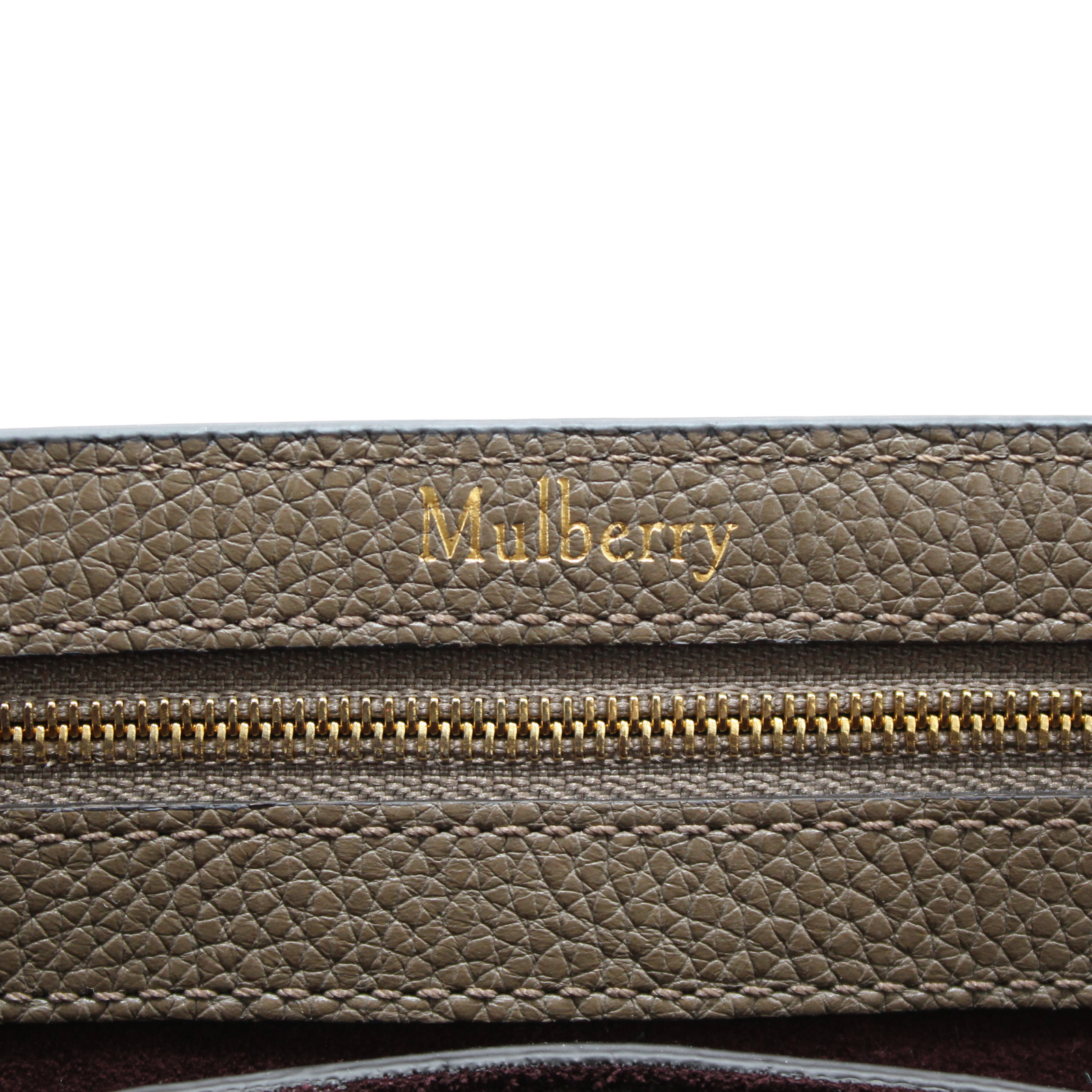 Bayswater Calf Gray Handbag