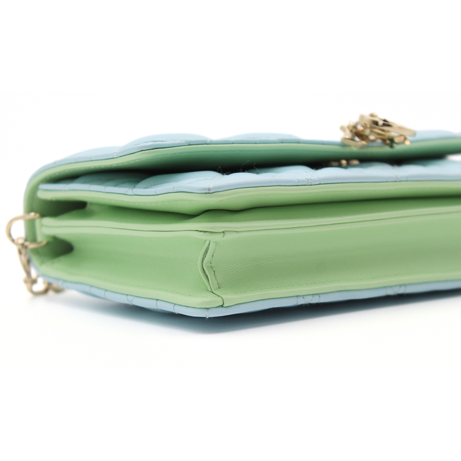My Dior Lamb Blue+Green Handbag