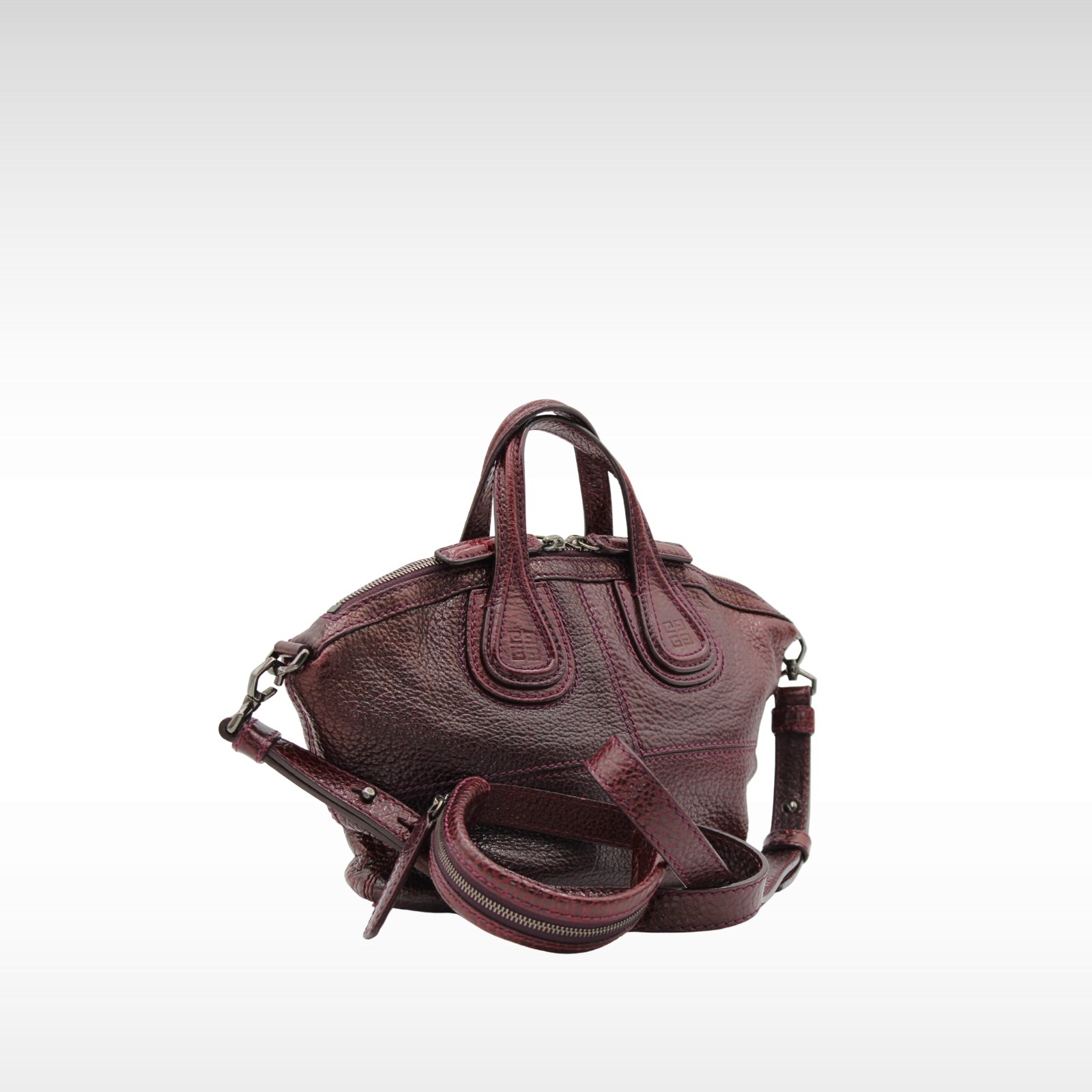 Nightingale Calf Purple Handbag