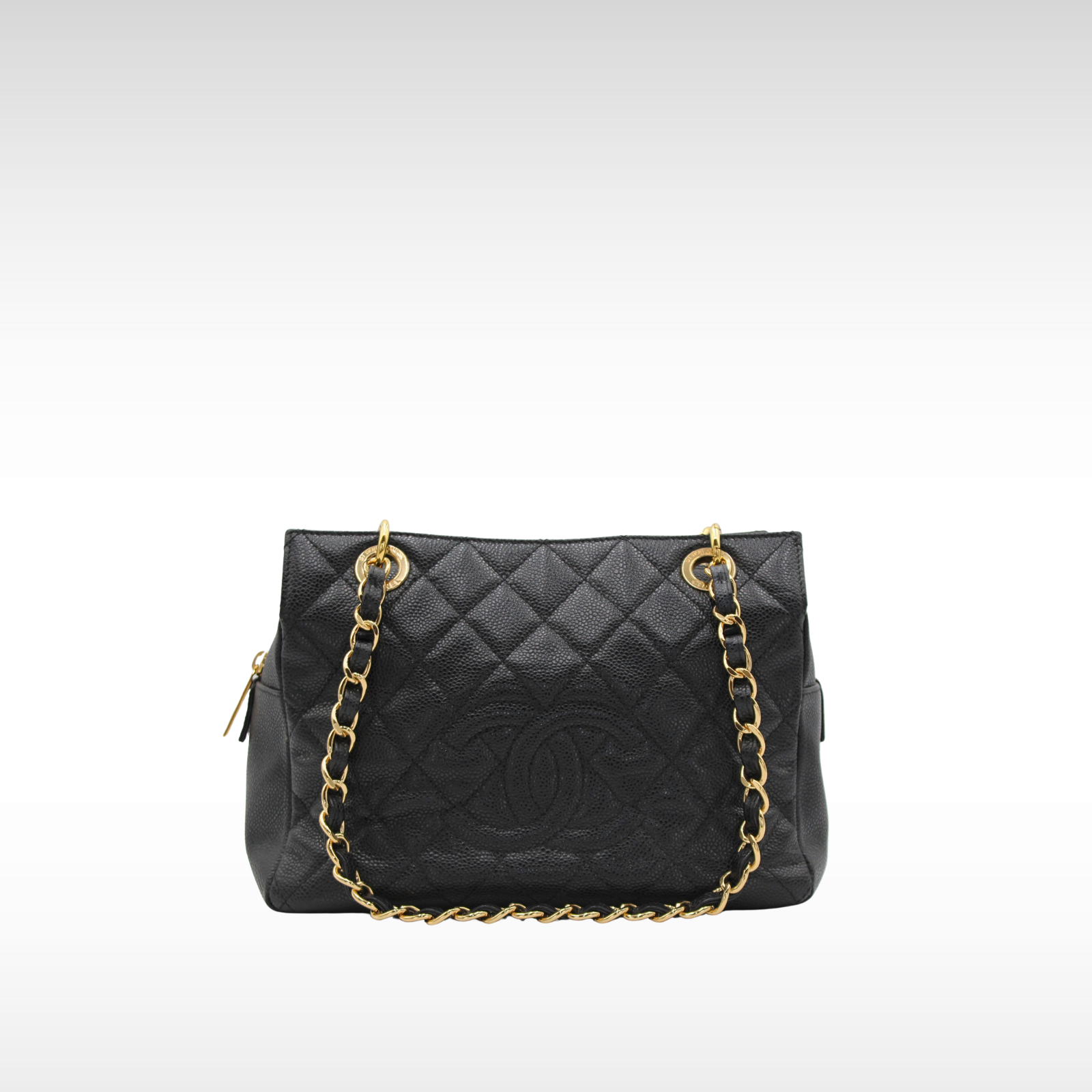Matelasse Caviar Black Shoulder Bag