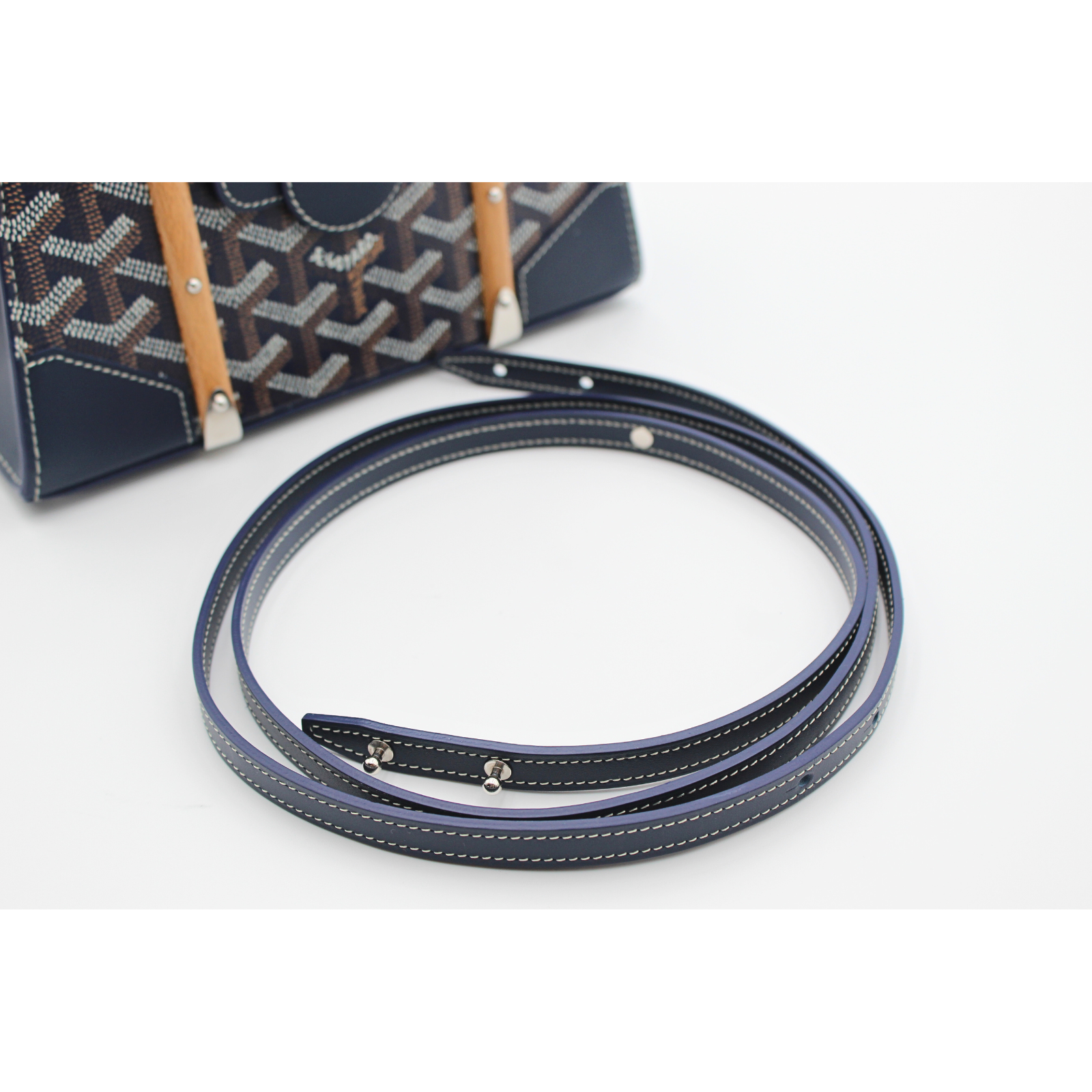 Saigon Mini Structure Coated Canvas Handbag
