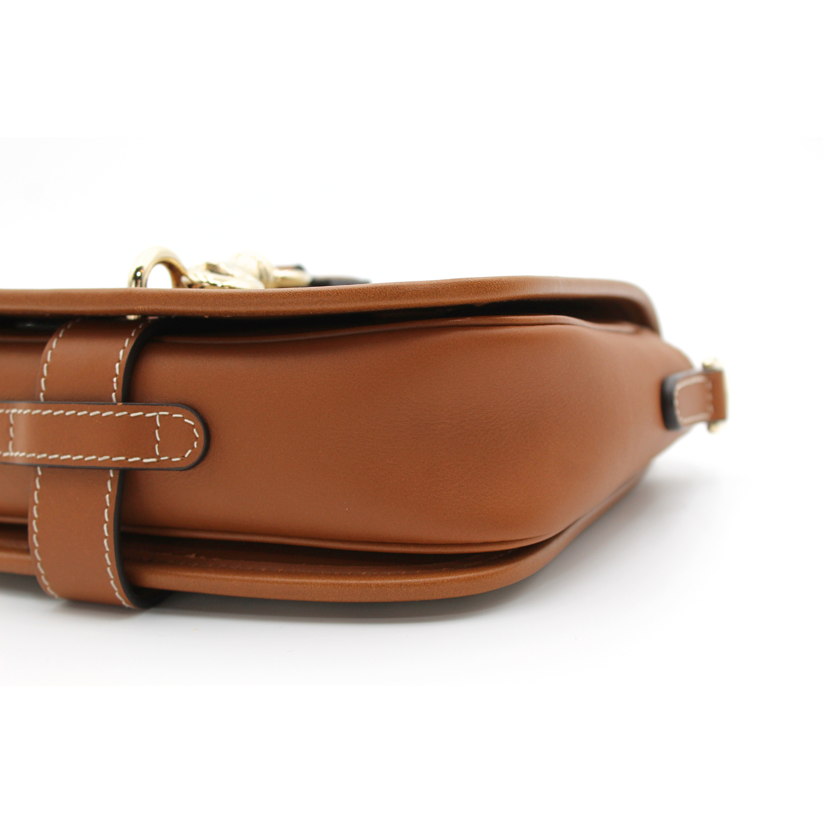 GG Emblem Coated Canvas Handbag