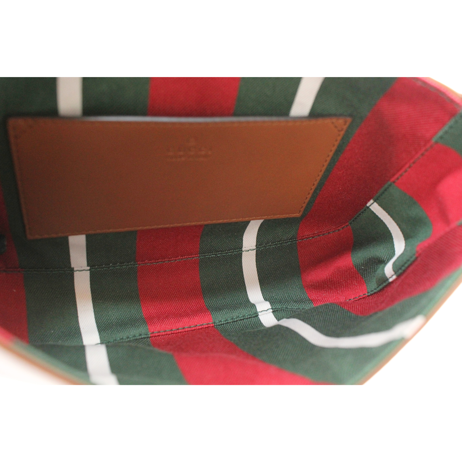 GG Emblem Coated Canvas Handbag