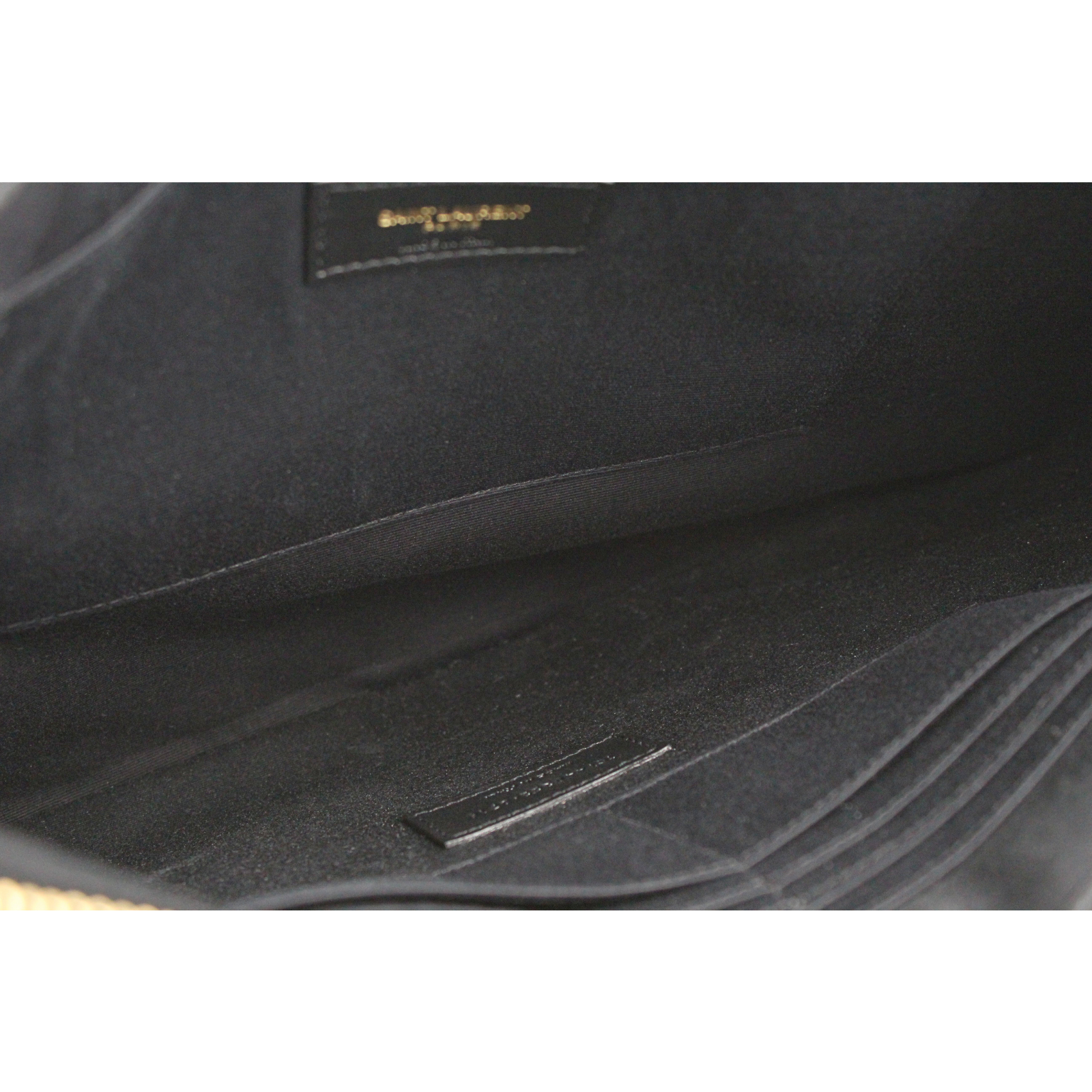 Cassandre Calf Black Pouch