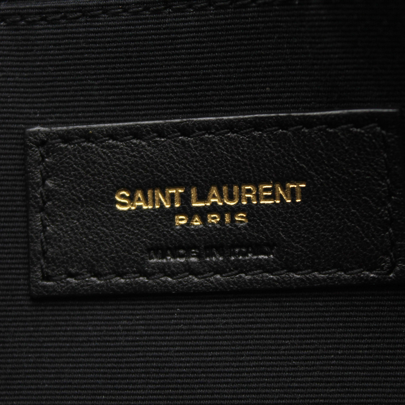 Cassandre Calf Black Pouch