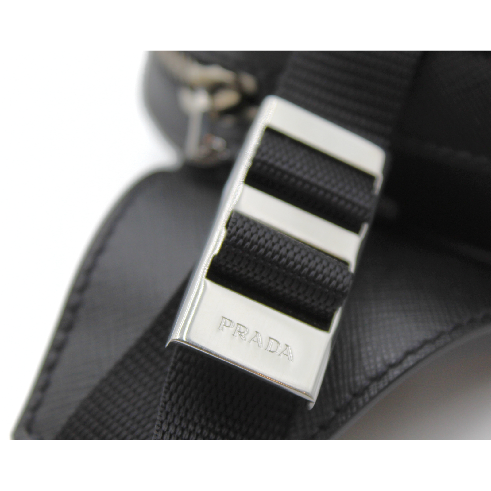 Calf Black Crossbody Bag