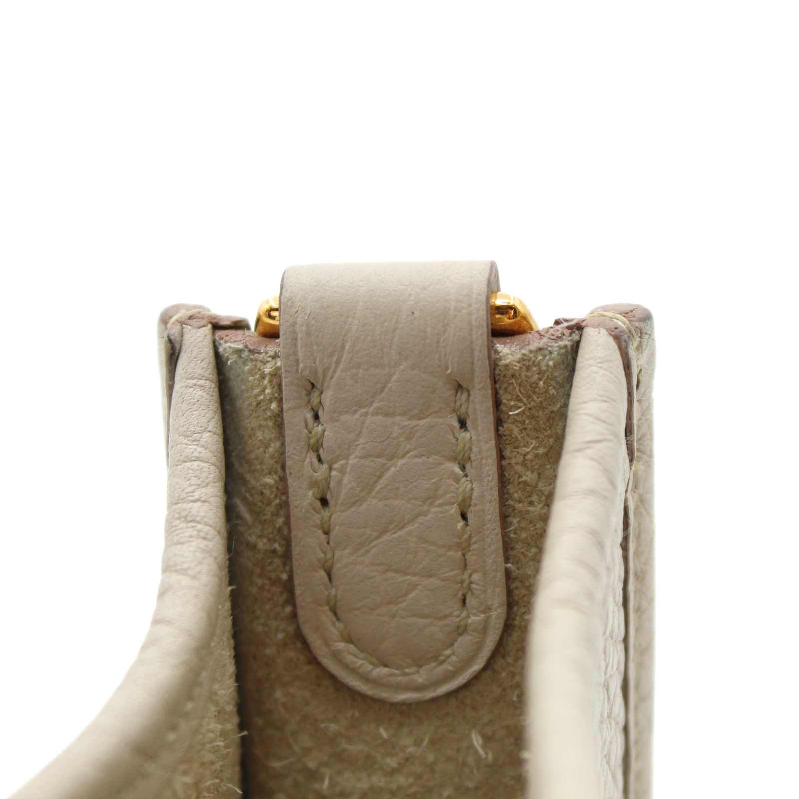 Evelyne Amazone 16 Taurillon Clemence Beton Crossbody Bag