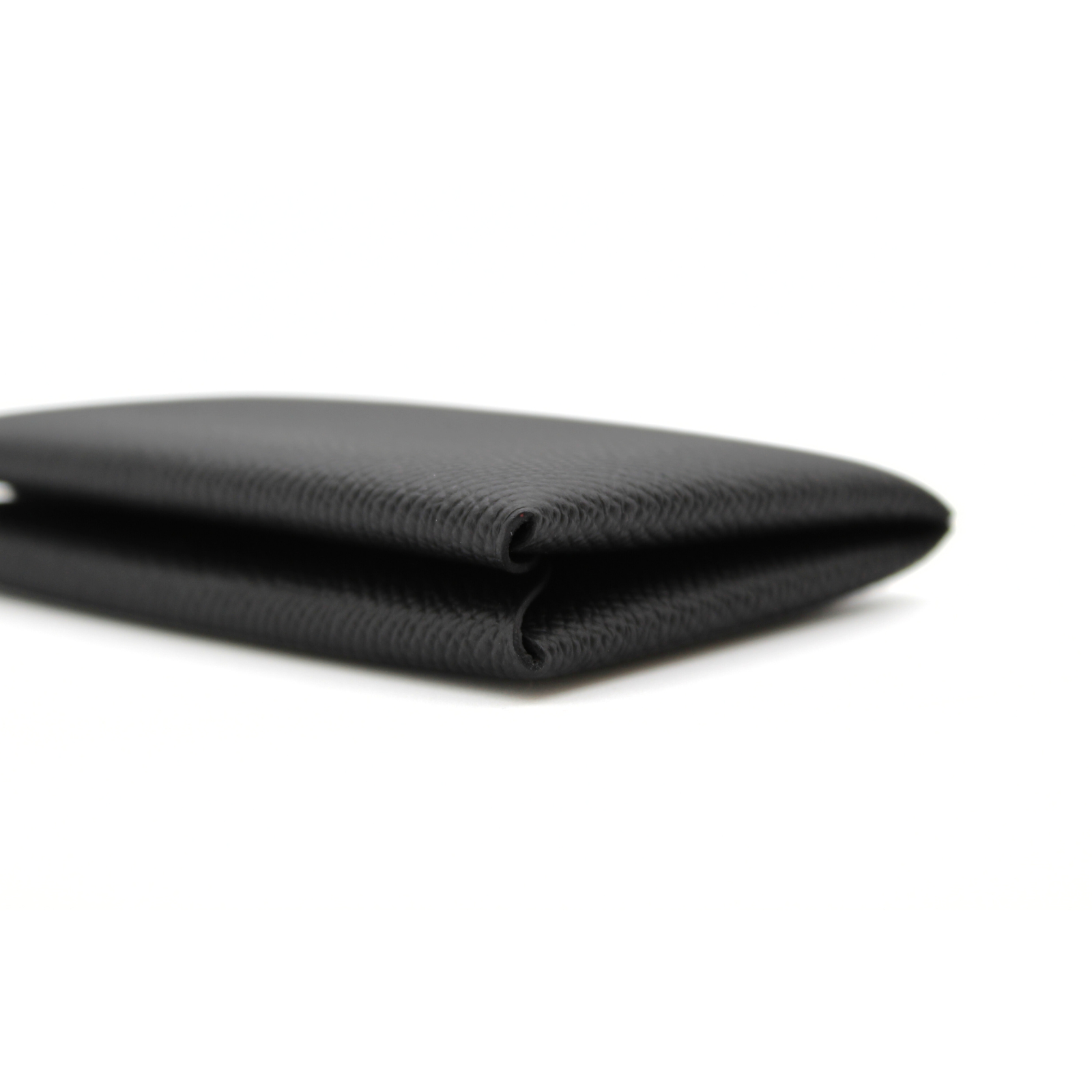 Calvi Epsom Black Card Case