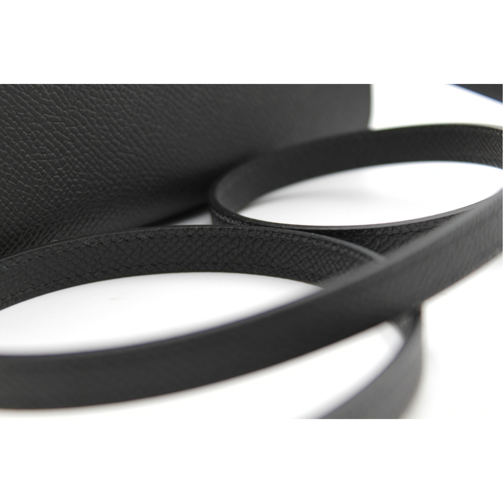 Kelly To Go Epsom Black Wallet on Chain