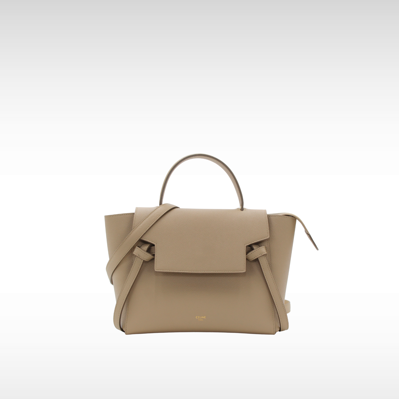 Belt Bag Micro Calf Light Taupe Hand Bag