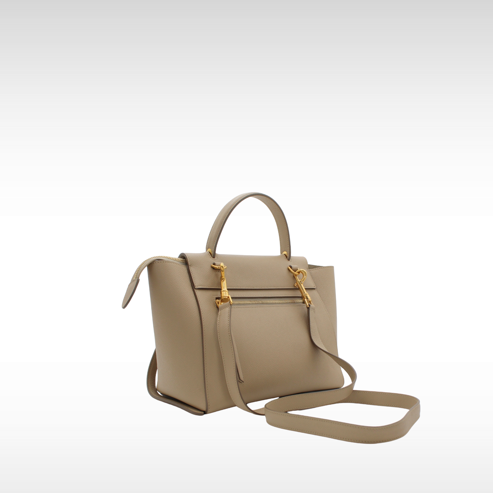 Belt Bag Micro Calf Light Taupe Hand Bag