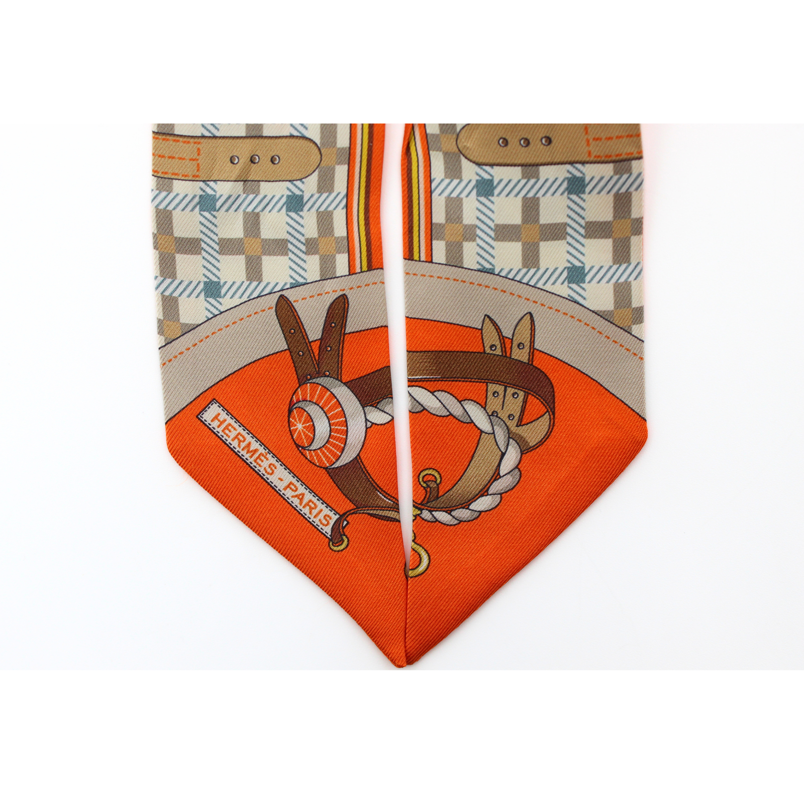Twilly Les Voitures Nouvelle Orange Twilly Scarf