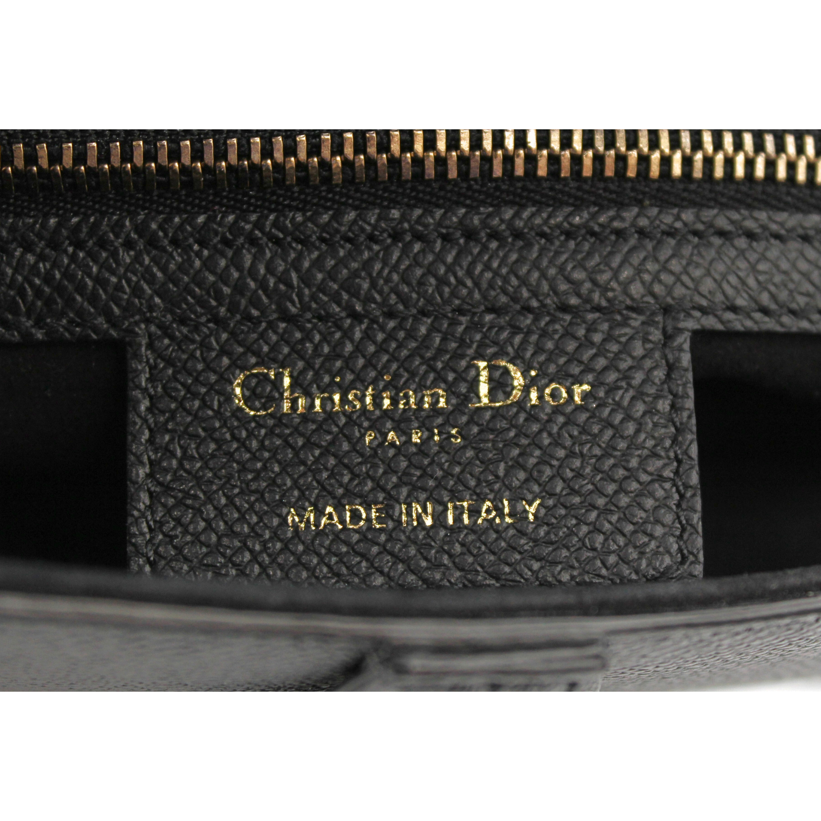 Saddle Bag Calf Black Shoulder Bag