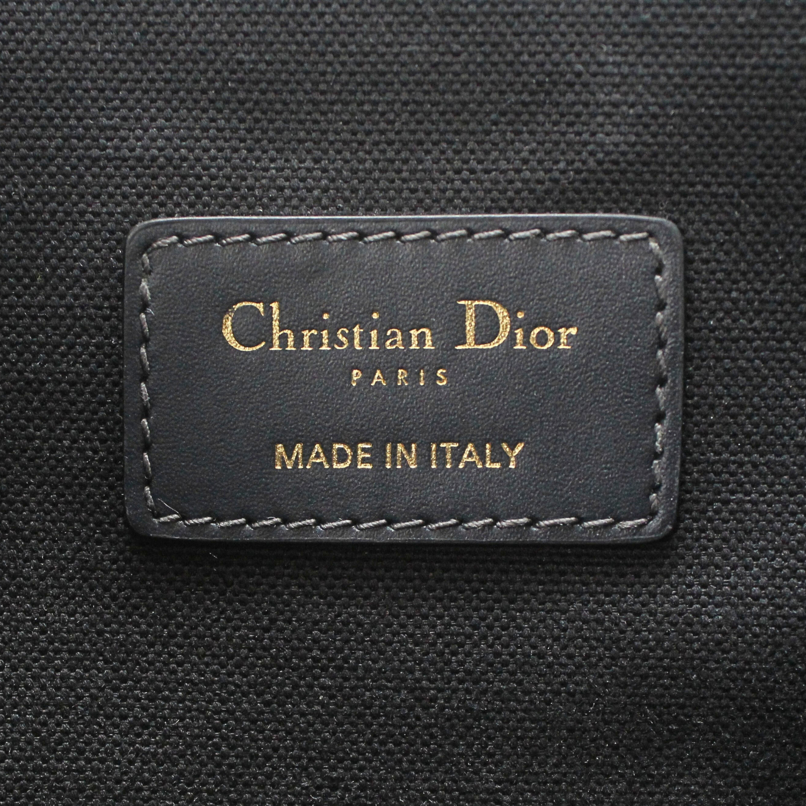 C'est Dior Medium Oblique Canvas Gold Handbag