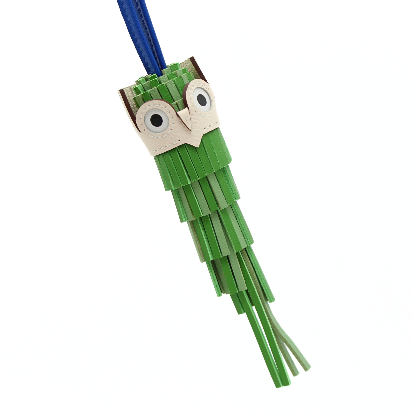 Chouette Owl Swift Vert Yucca Bag Charm
