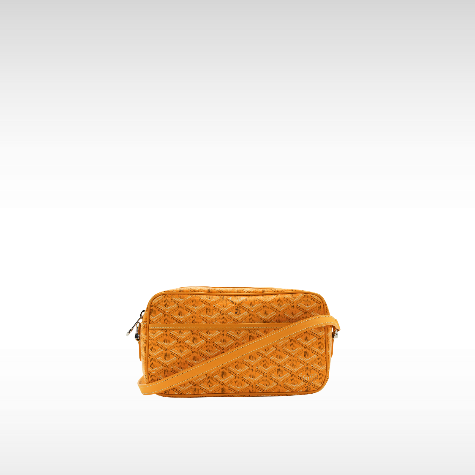 Cap-Vert PM Coated Canvas Yellow Crossbody Bag