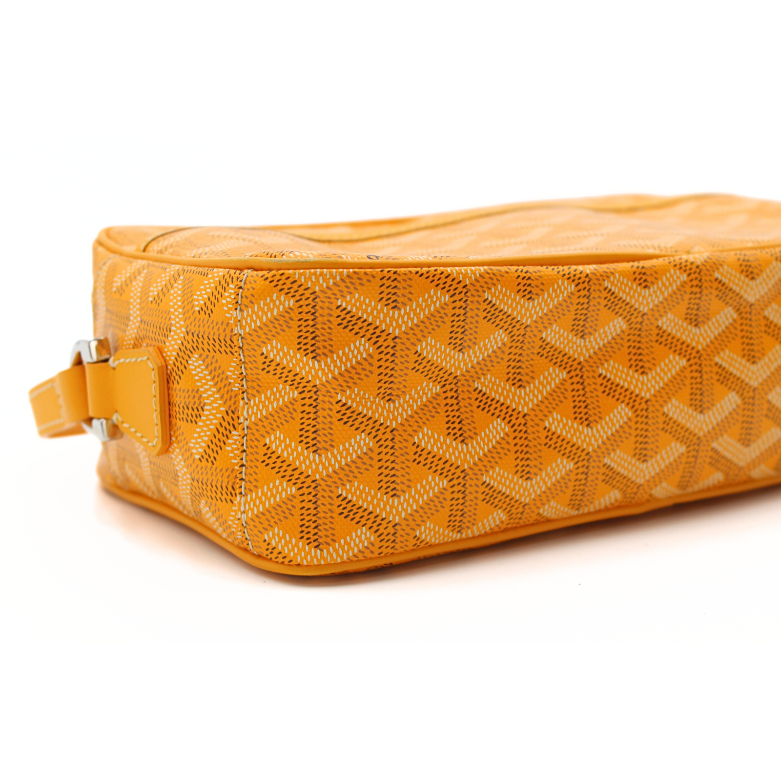 Cap-Vert PM Coated Canvas Yellow Crossbody Bag