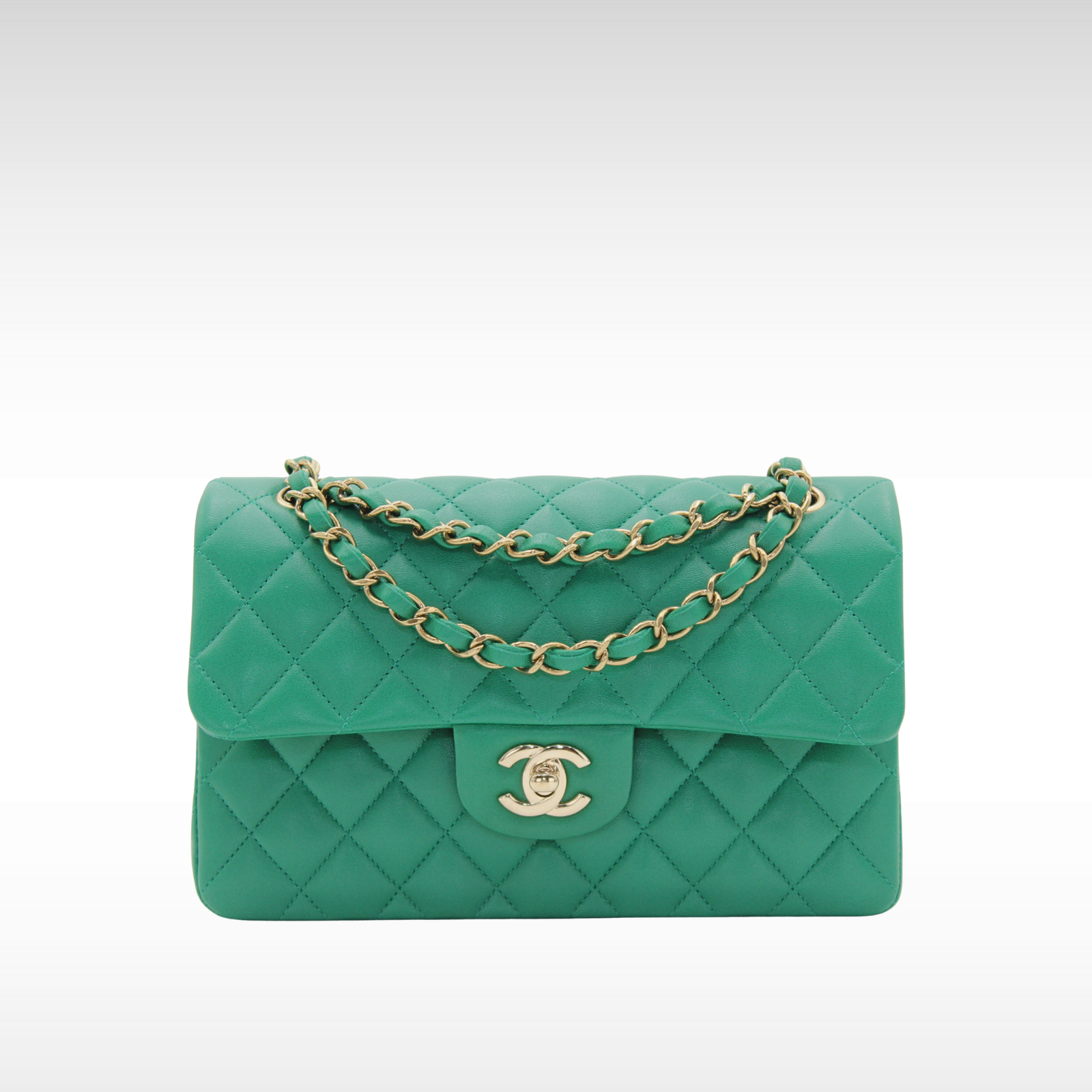 Classic Small Lamb Green Crossbody Bag