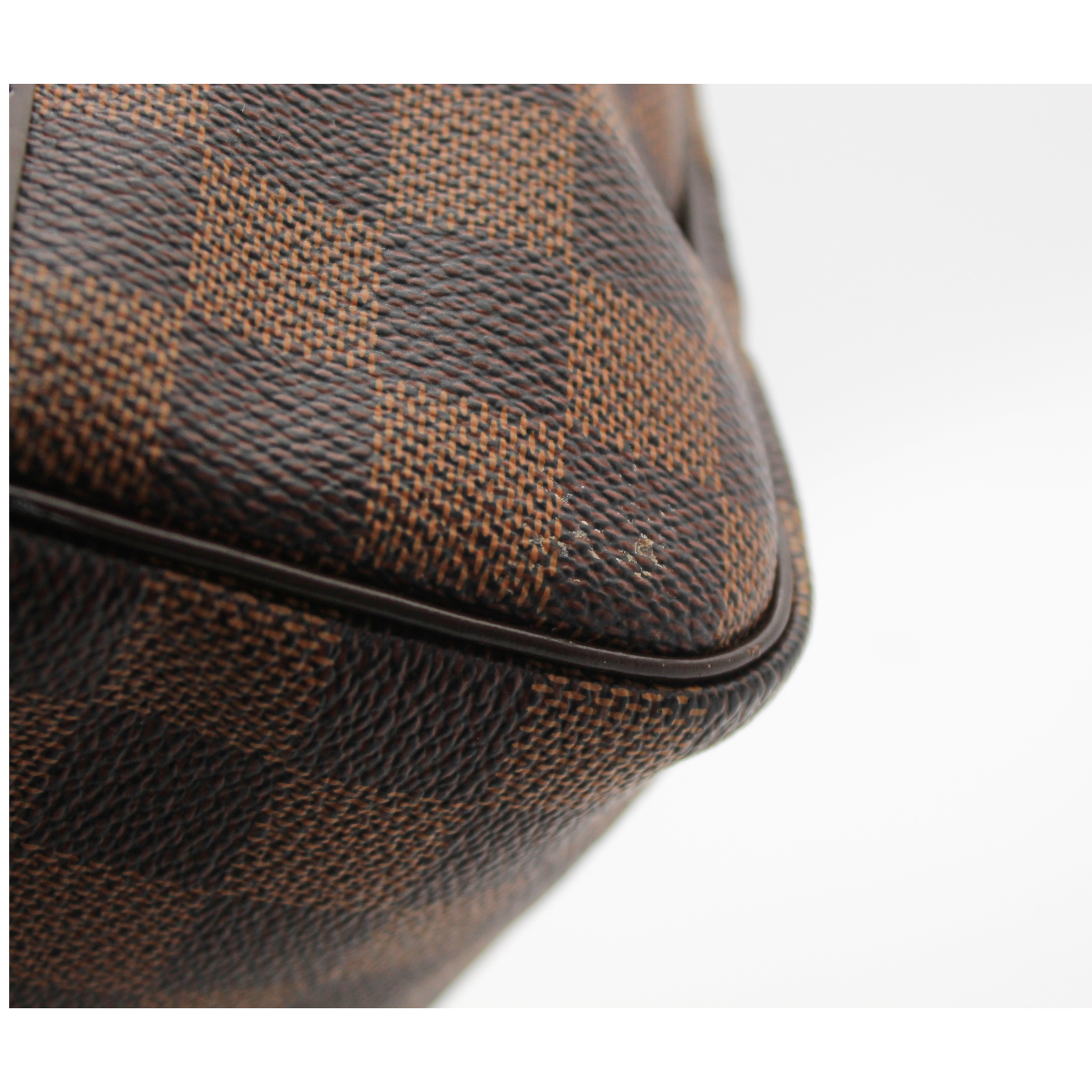 Speedy Bandouliere 30 Damier Coated Canvas Ebene Handbag