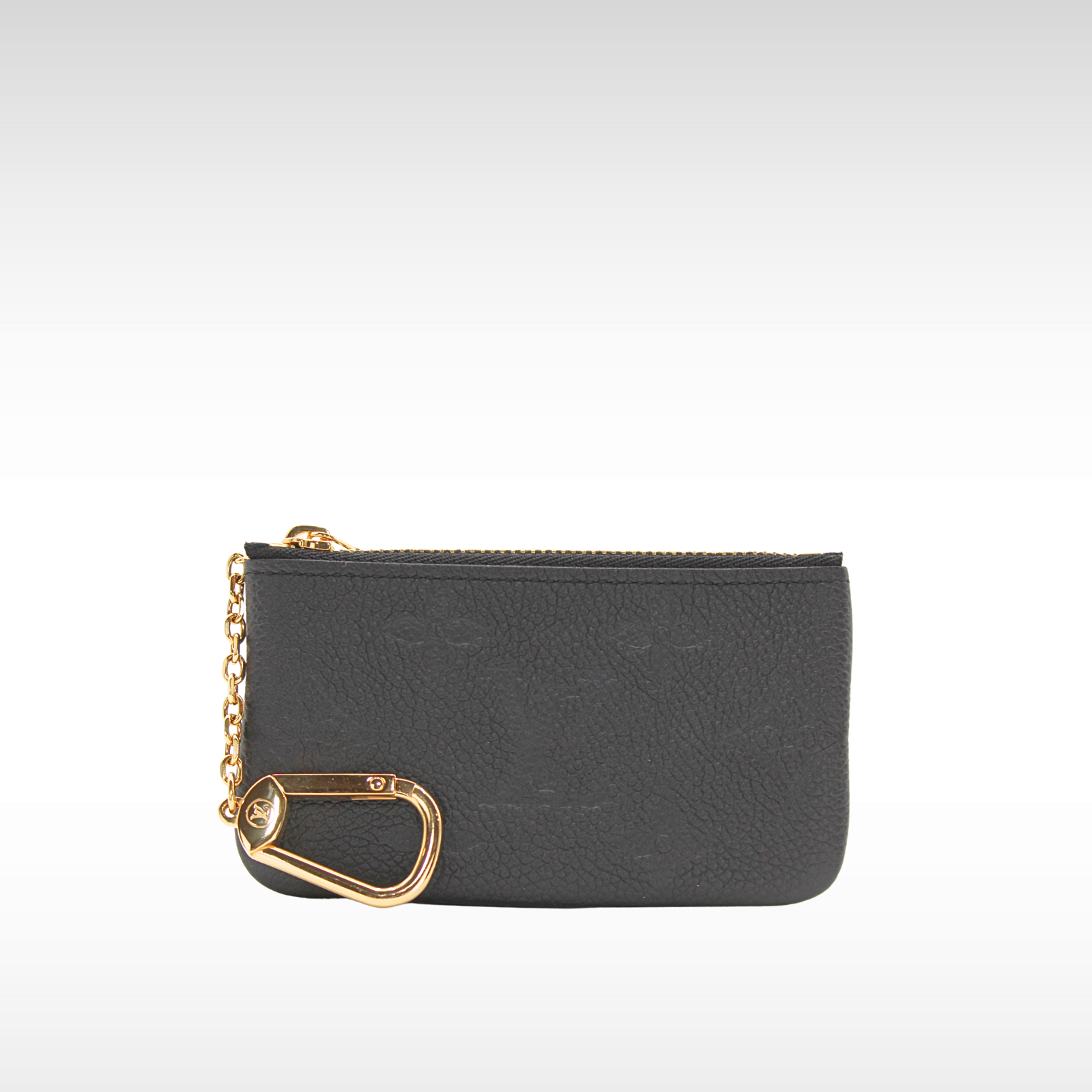 Key Pouch Monogram Empreinte Calf Black Coin Case