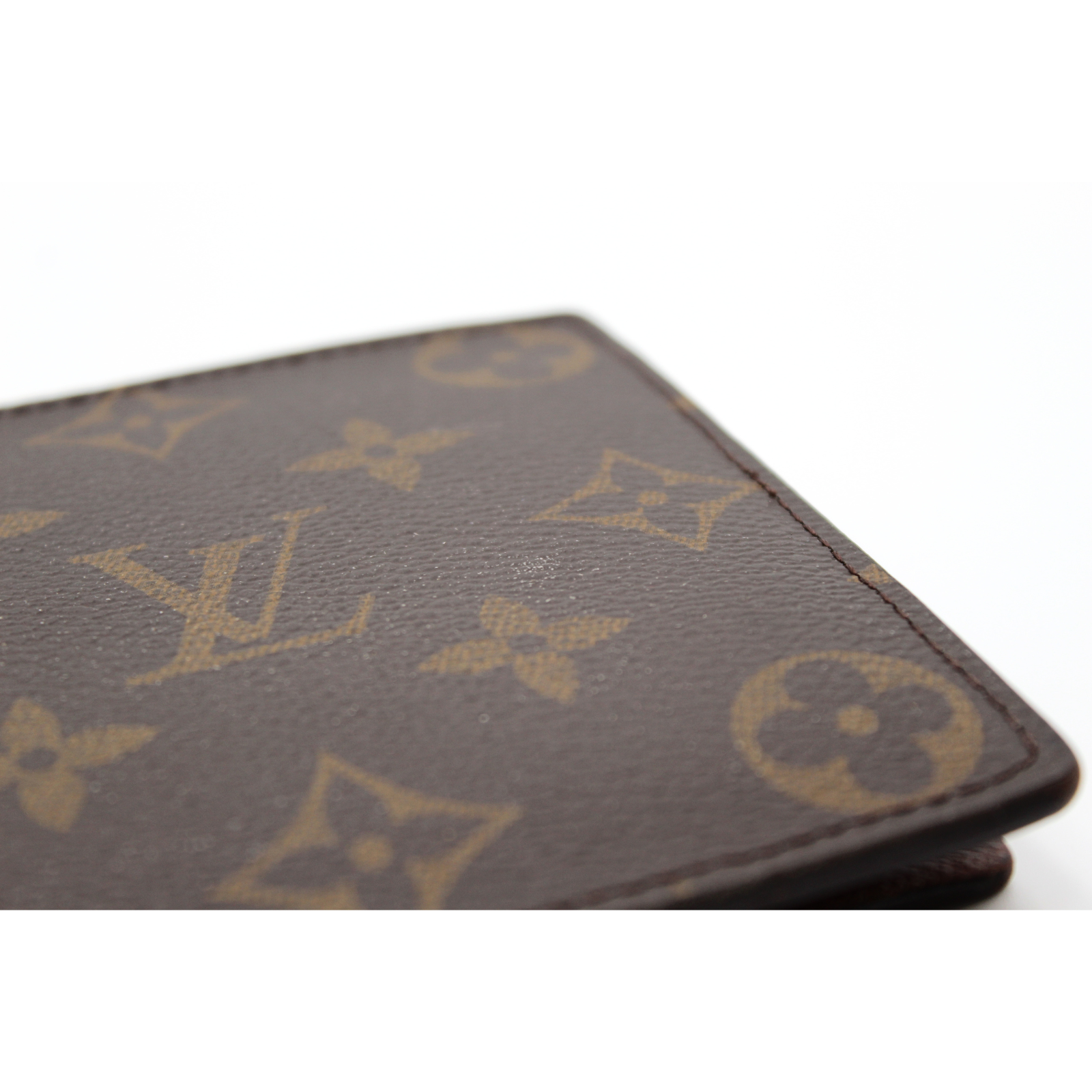 Marco Monogram Coated Canvas Marron Wallet