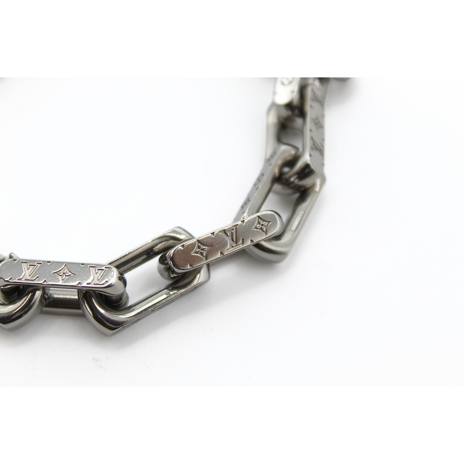Monogram Chain Metal Bracelet