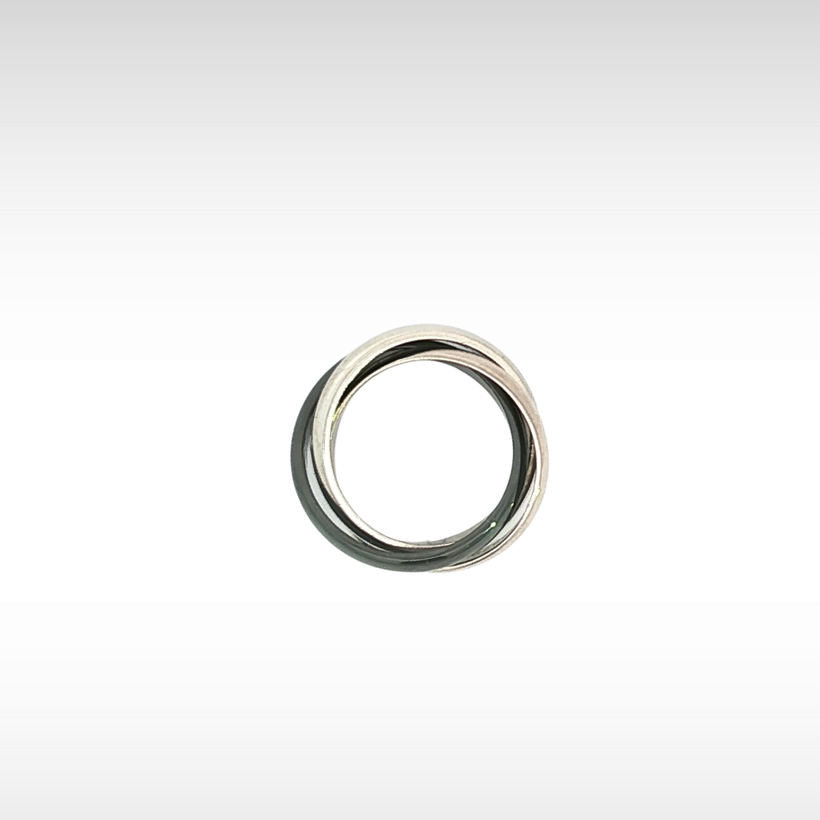 Trinity Ring White GoldxCeramicxPalladium 50 / 5.25