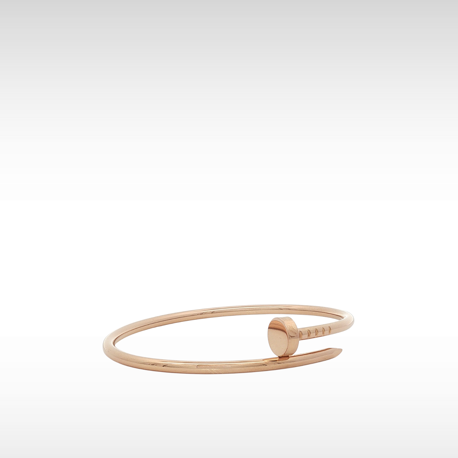 Just Un Clou Small Pink Gold Bracelet 15