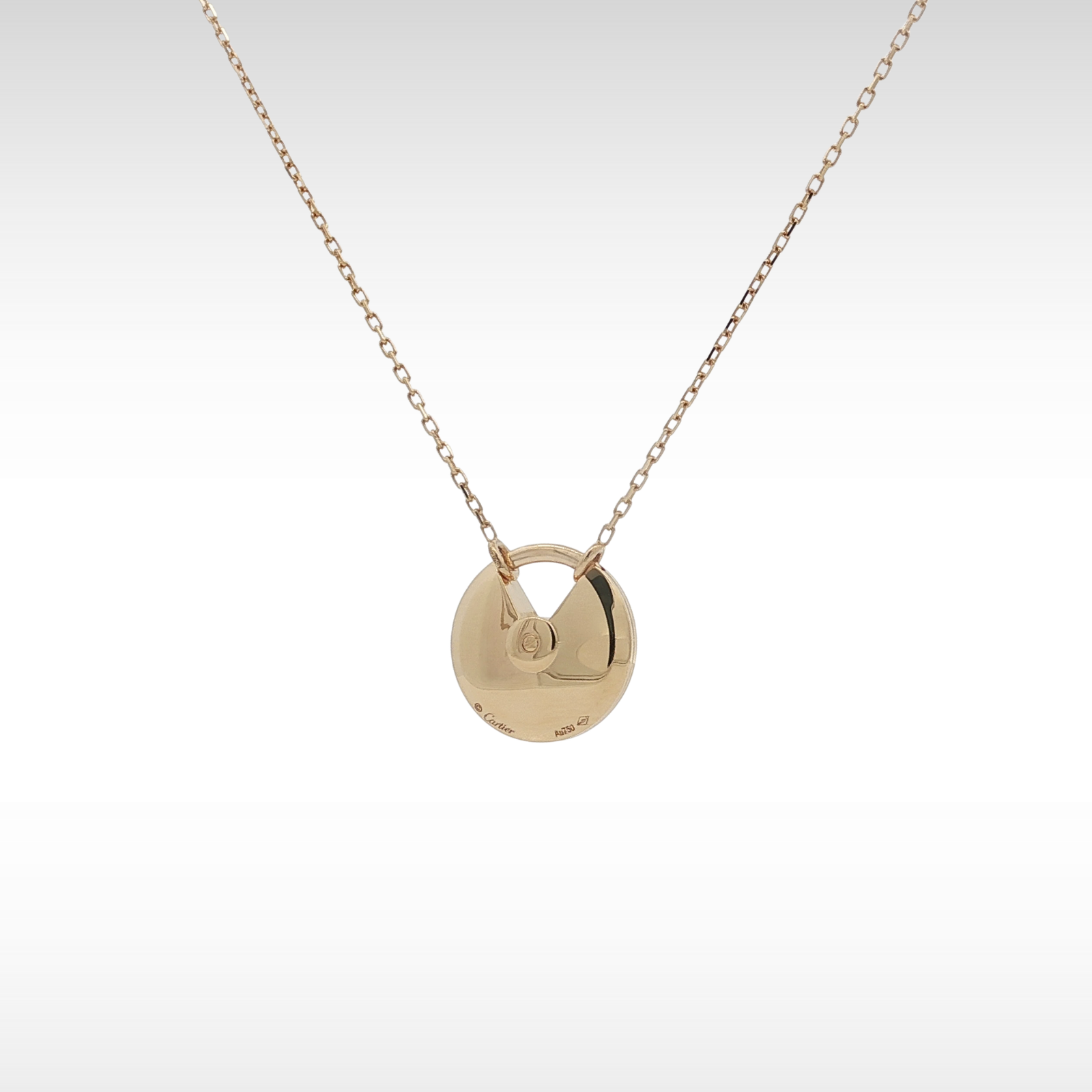 Amulette Yellow Gold Necklace