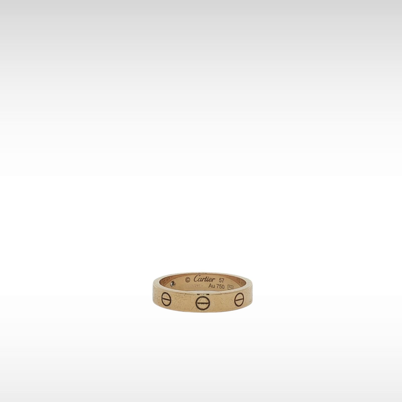 LOVE Ring Yellow Gold 57/8