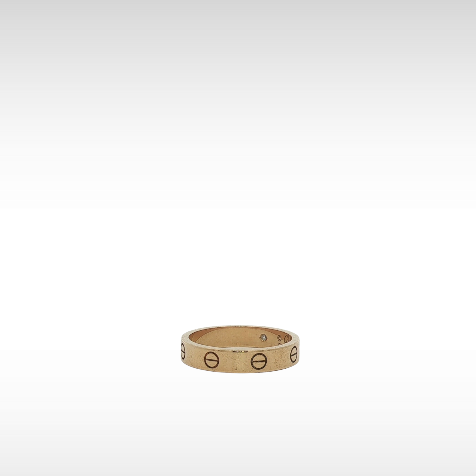 LOVE Ring Yellow Gold 57/8