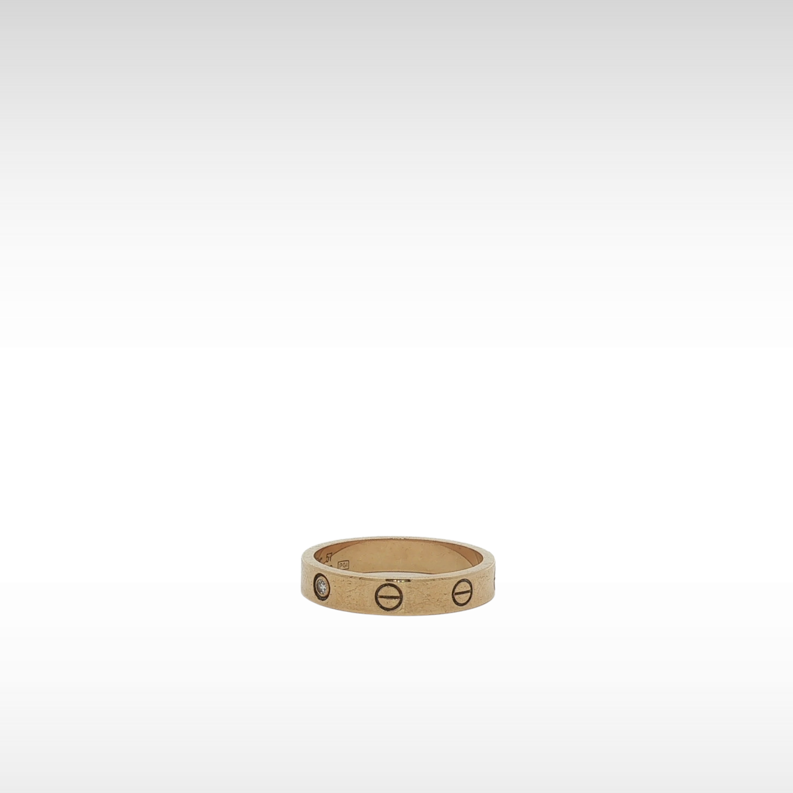 LOVE Ring Yellow Gold 57/8