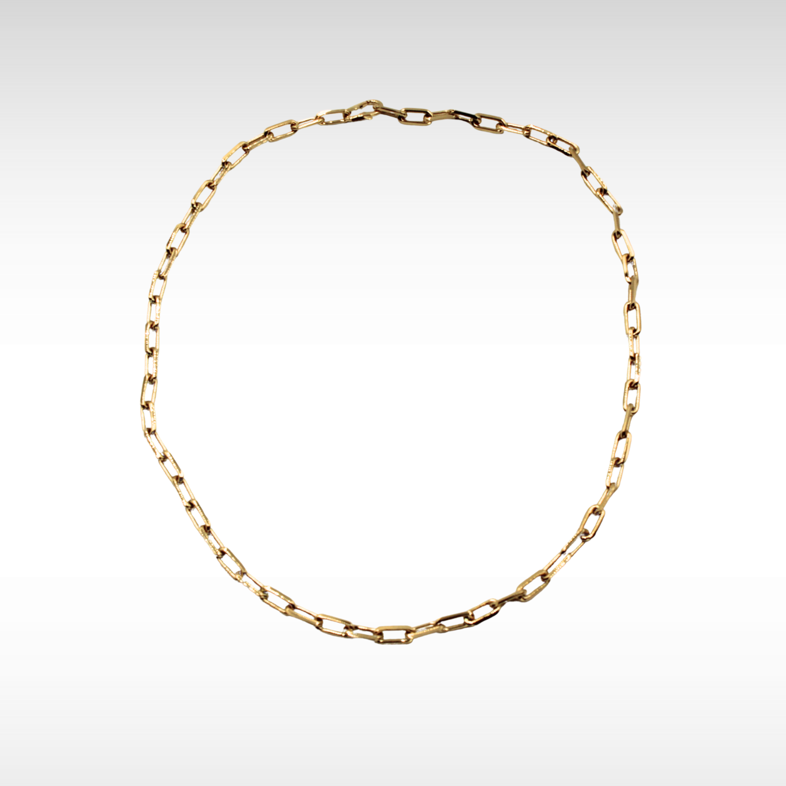 Santos Medium Necklace Yellow Gold
