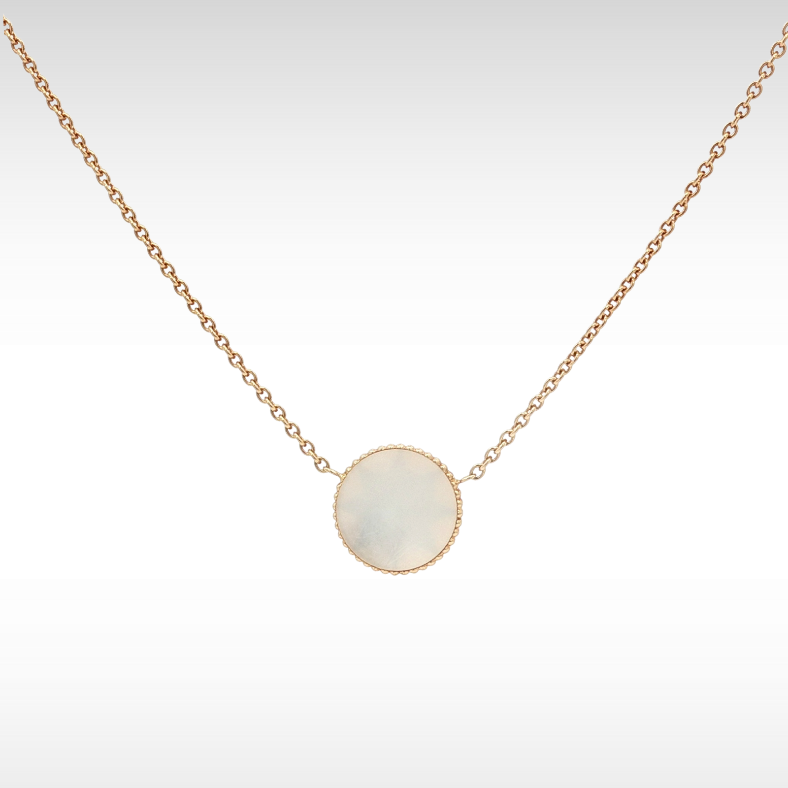 Rose des Vents Necklace Yellow Gold