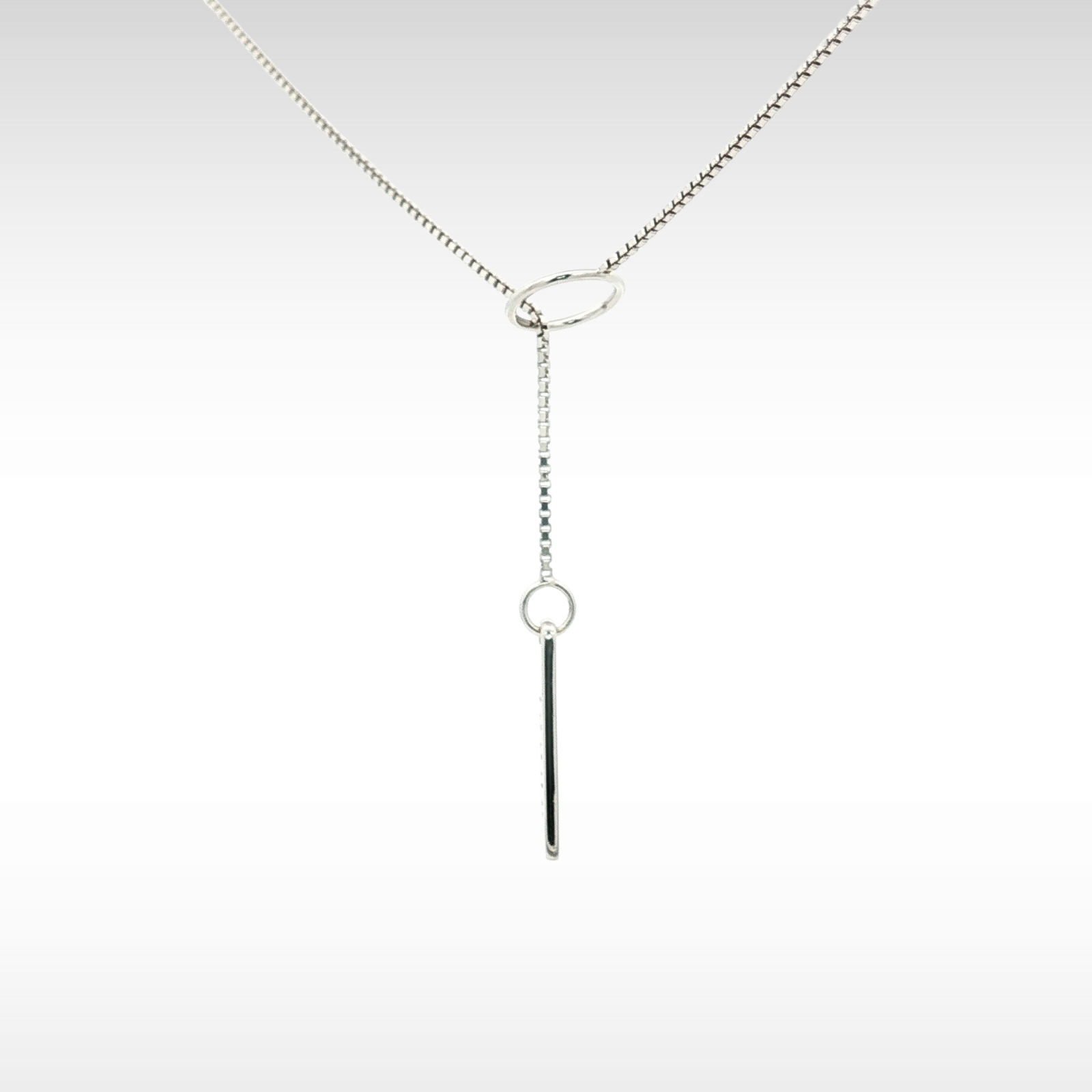 Chain Necklace White Gold