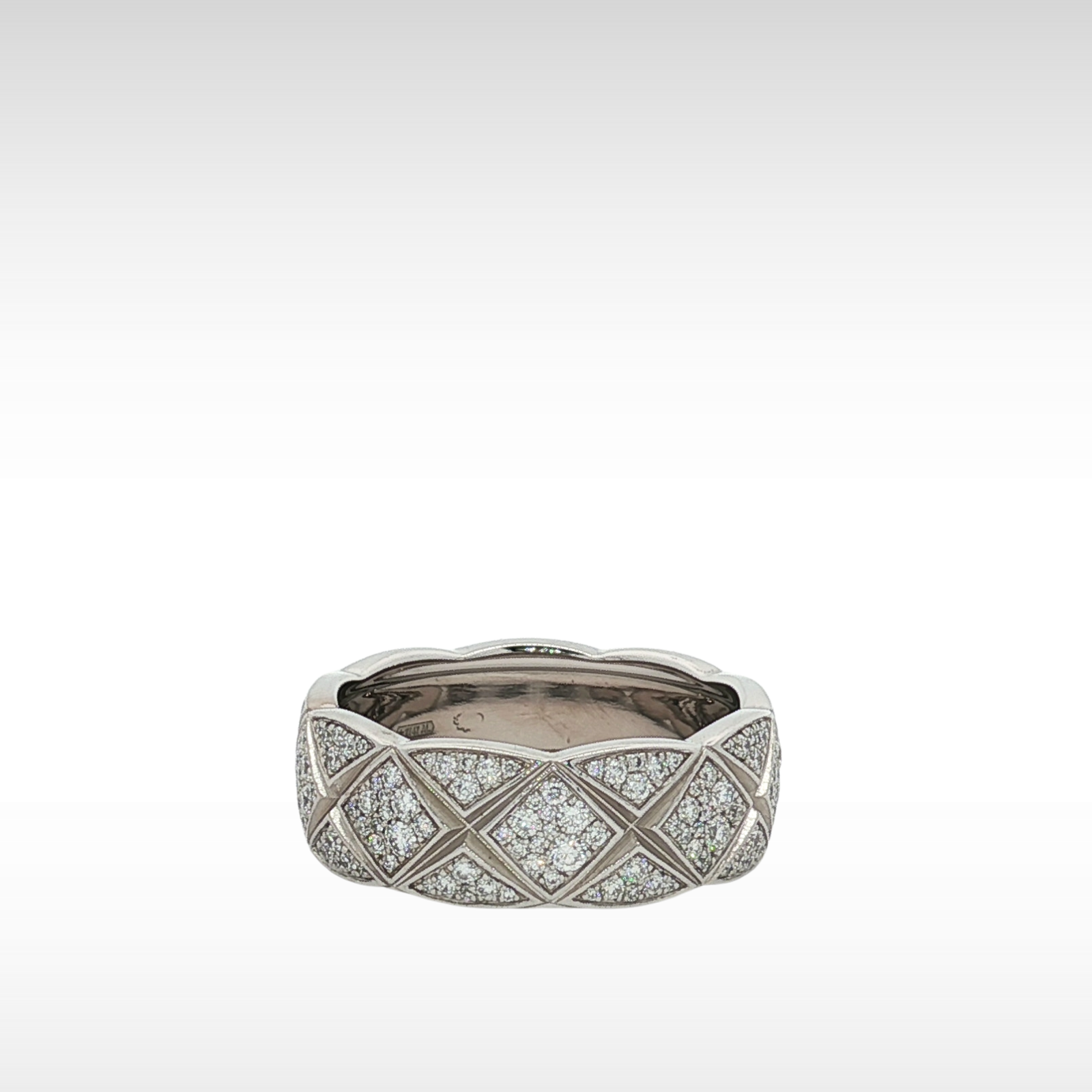 Coco Clush White Gold Ring 50 / 5.25