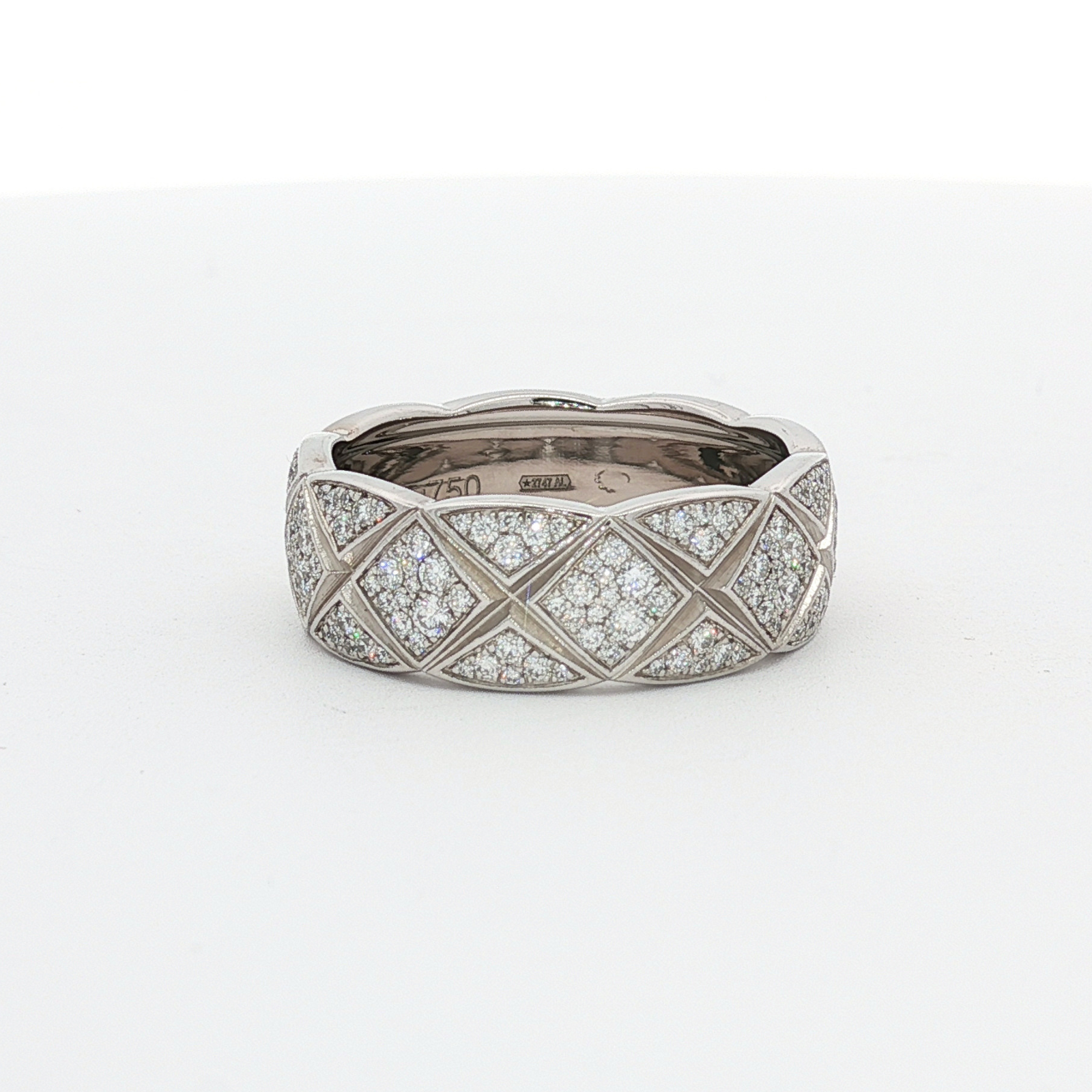 Coco Clush White Gold Ring 50 / 5.25