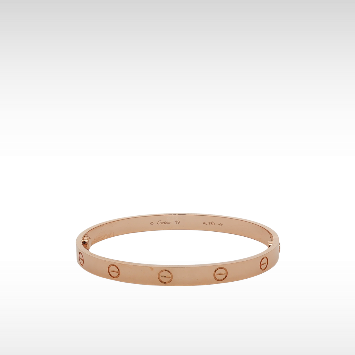 LOVE Bracelet Rose Gold 19