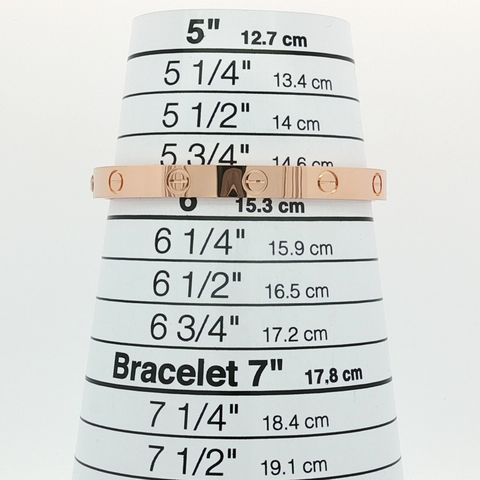 LOVE Bracelet Rose Gold 16